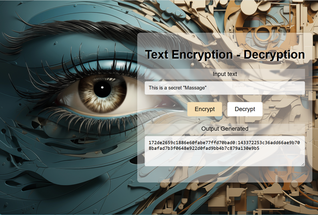 SecureX Text Encryption & Decryption Tool